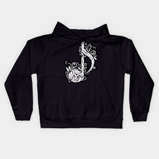 Cool Musical Note Kids Hoodie